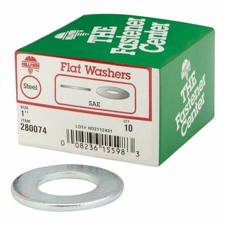 HOMECARE PRODUCTS 280074 1 in. SAE Flat Washer, 10PK HO3313072